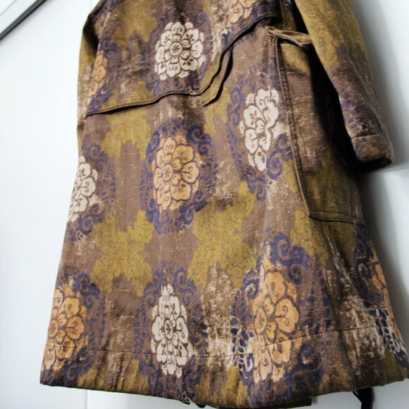 AW13 DRIES VAN NOTEN PRINTED COAT L - Picture 9 of 15
